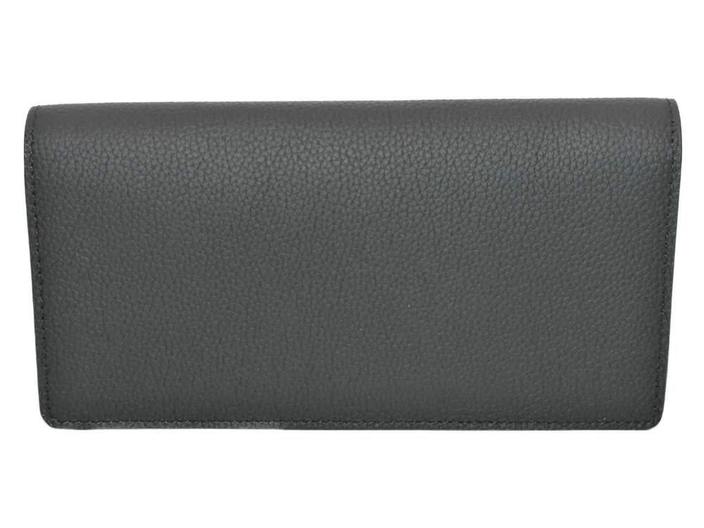 Louis Vuitton Wallet Aerogram Leather Brazza Black NM Long Portefeuille